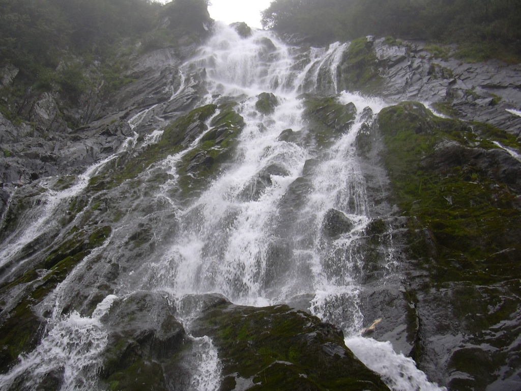 Bâlea Lake waterfall